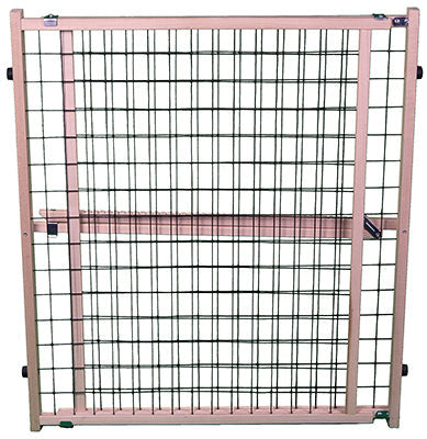 North States 4614A Extra Wide Expandable Wire Mesh Pet Gate， 32