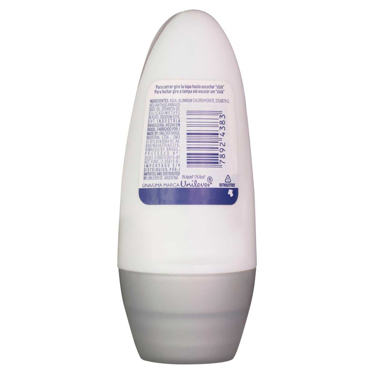 Desodorante Antitranspirante Roll On Rexona Sem Perfume 50ml