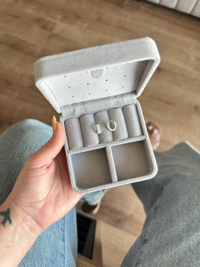 Argola Click 2 Fileiras Cravej.