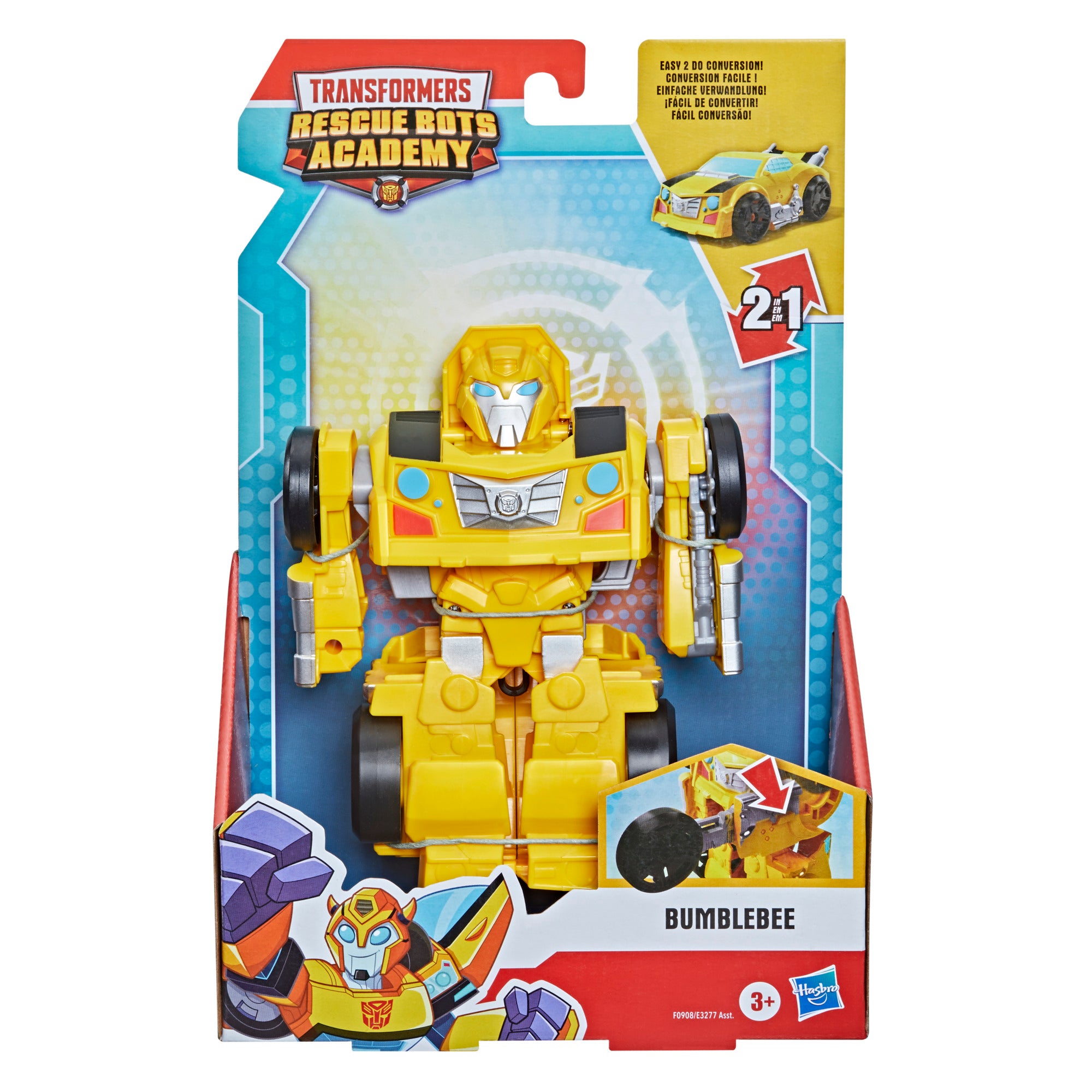 Transformers Rescue Bots Academy Bumblebee， 6-Inch Collectible Action Figure