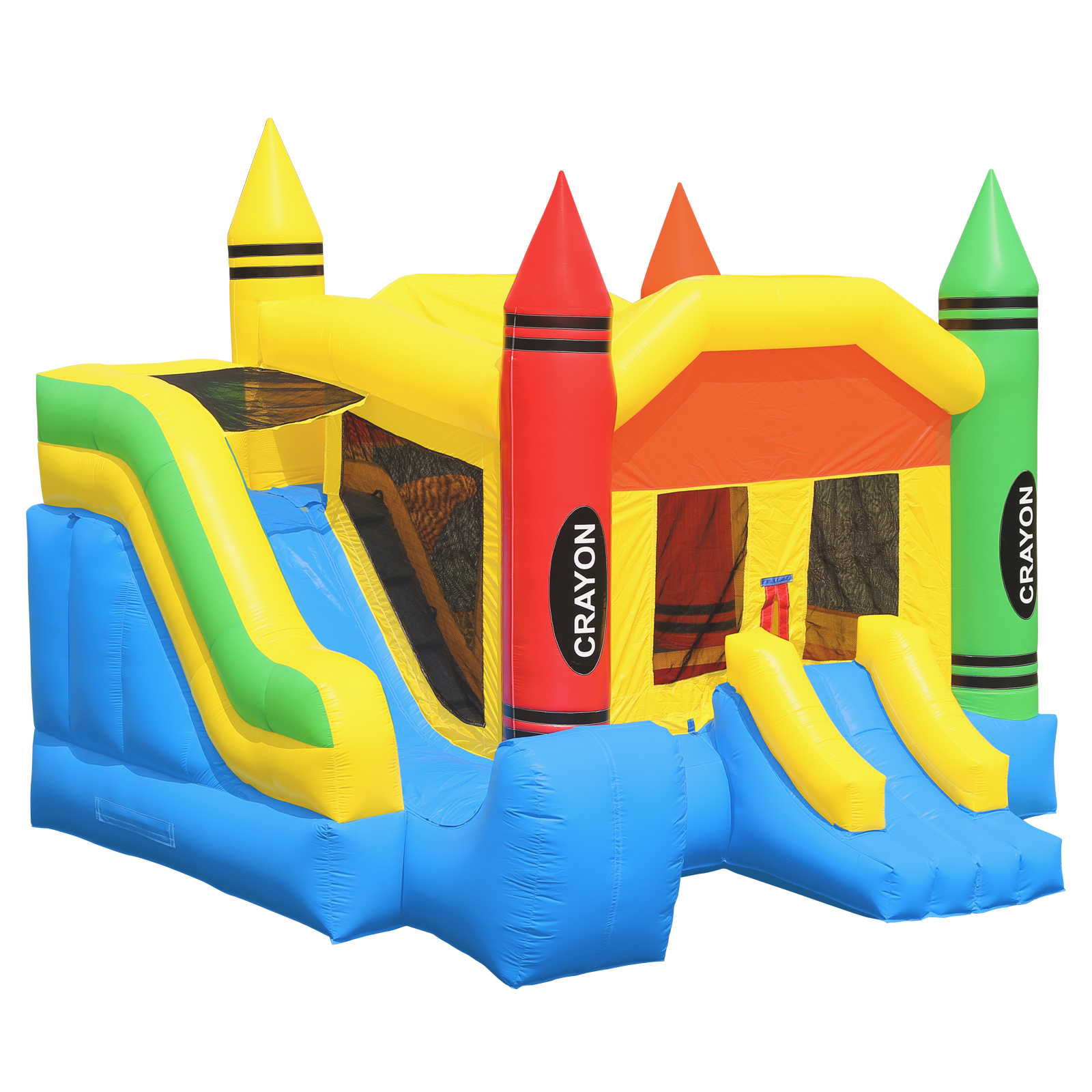 Inflatable HQ Commercial Grade PVC Crayon Jump Bounce House