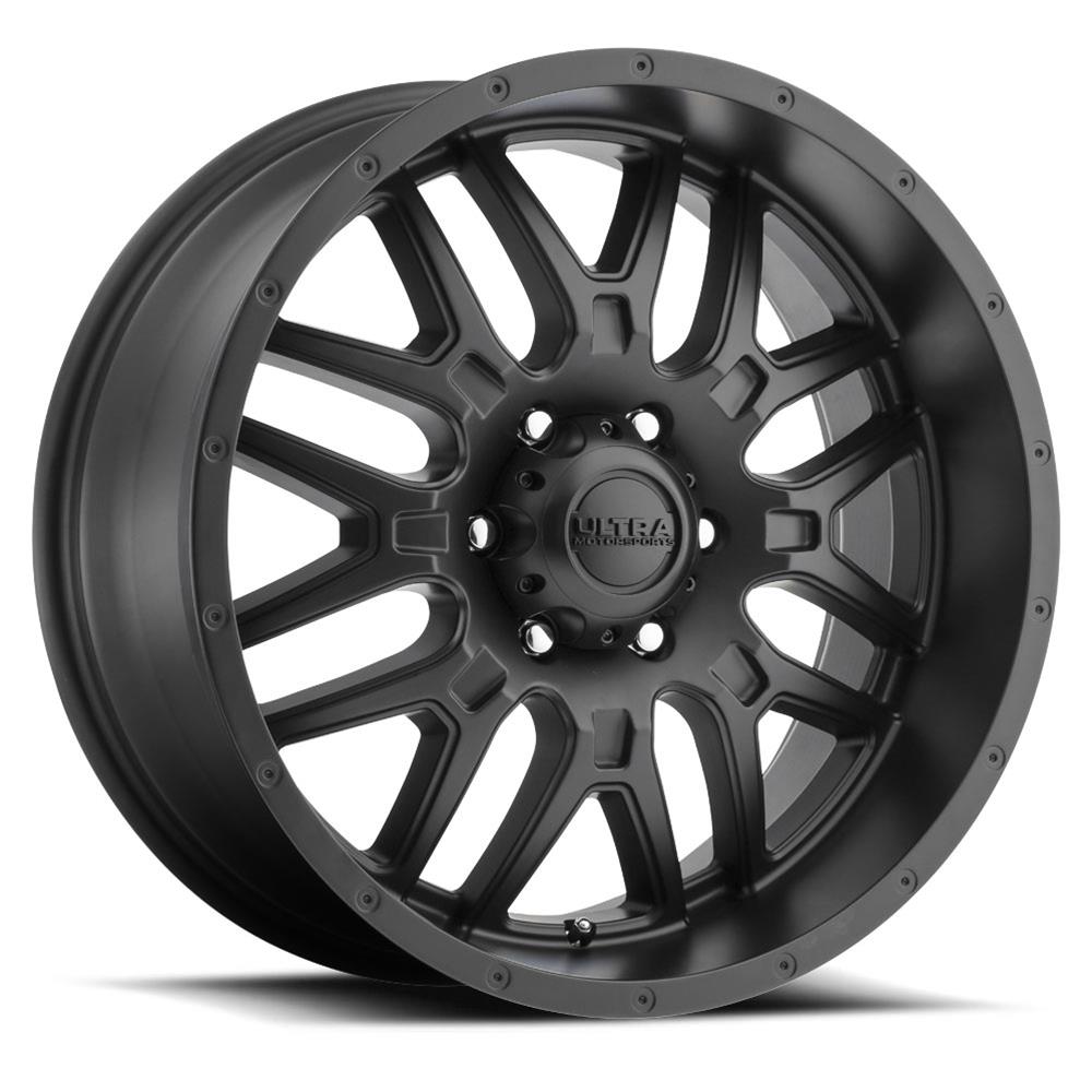 Ultra Wheel Company 203-8981SB+12 Ultra Wheel 203 Hunter Satin Black Wheels
