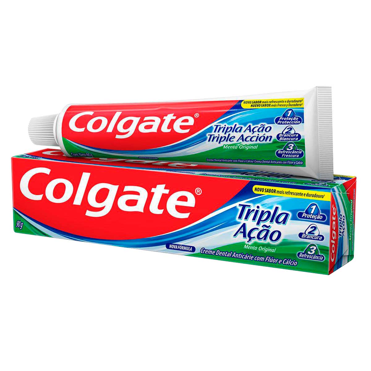 Creme Dental Colgate Tripla Acao Menta Original 90g
