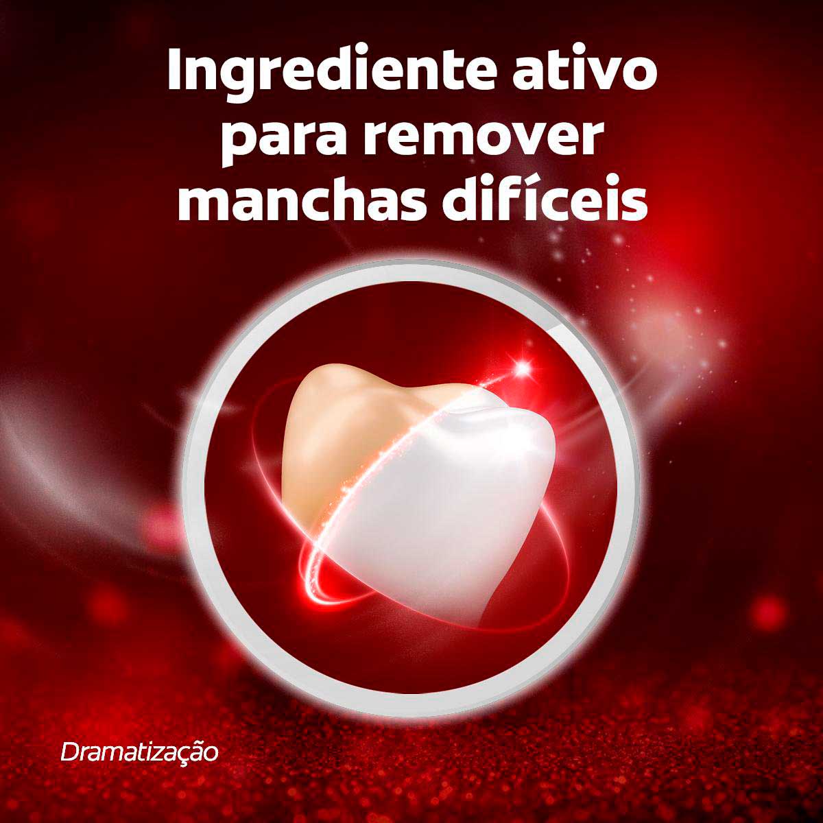 Creme Para Clareamento Dental Colgate Luminous White Lovers Manchas de Vinho 70g