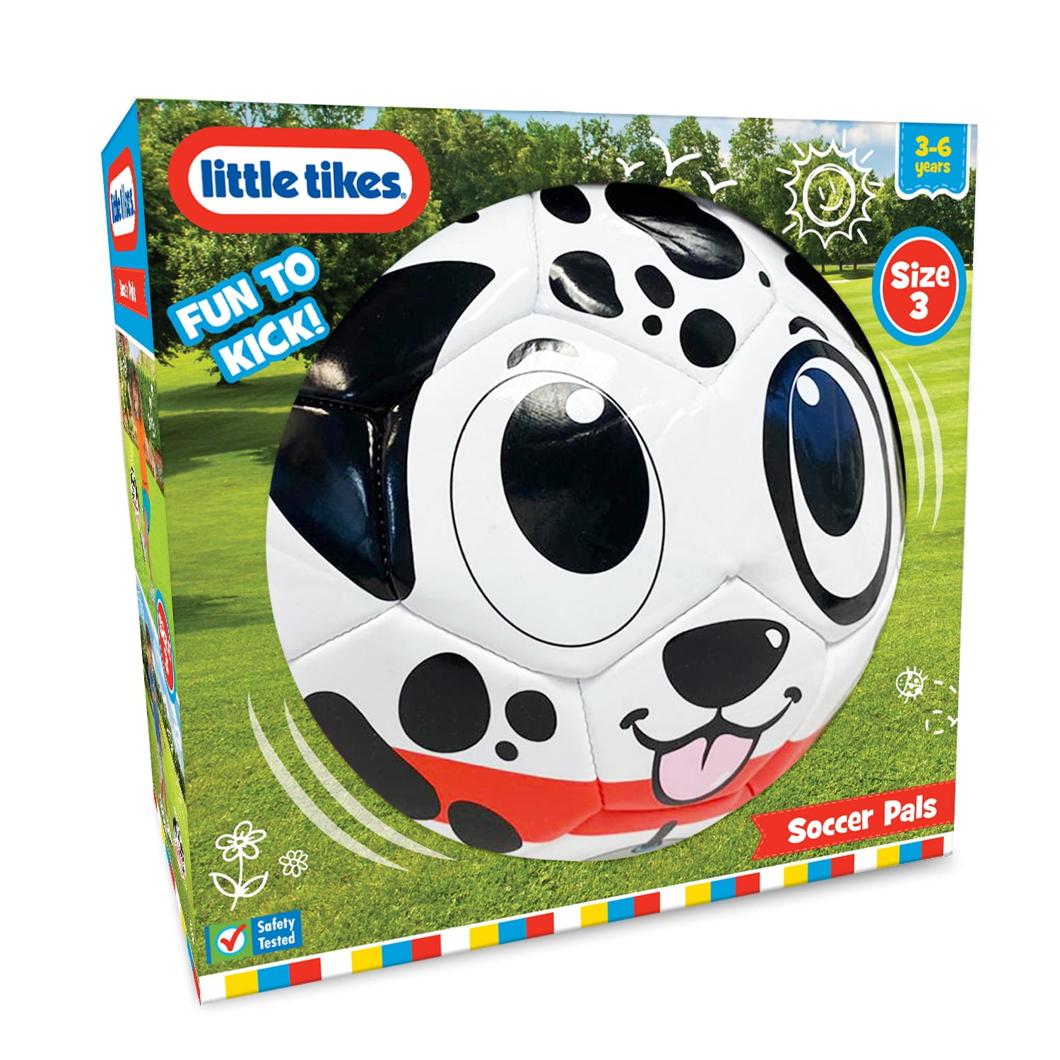Little Tikes Sports Soccer Pals， Sports Ball， Toddlers Kids 3 Years Old and Up， Dog
