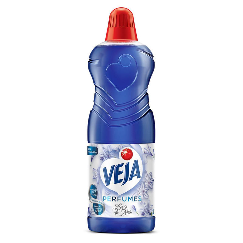 Limpador Perfumado Veja Lirio do Nilo 1L