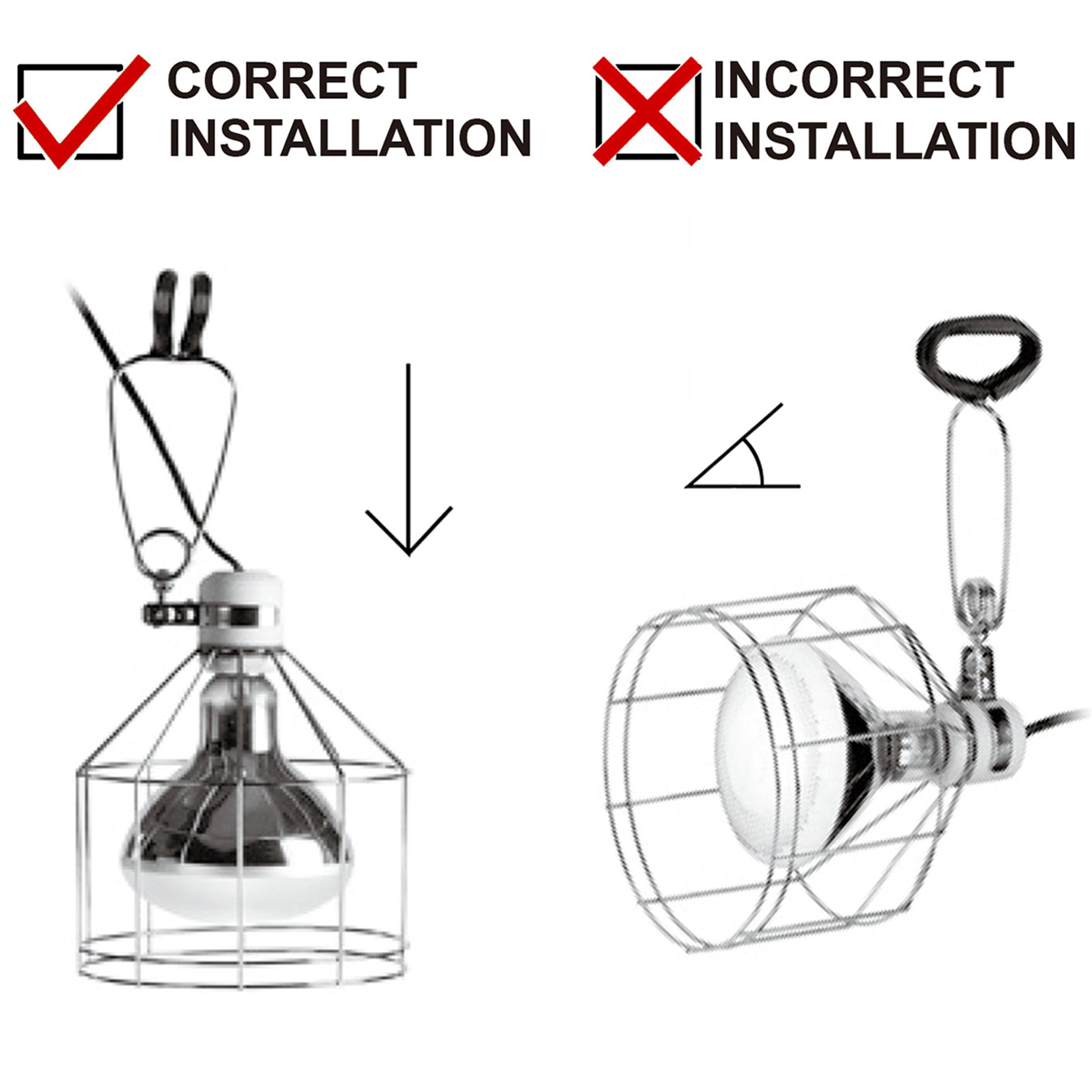 AIICIOO Reptile Heating Lamp UVA UVB Mercury Vapor Bulb Aquarium Bulb for Reptiles and Amphibians 100W