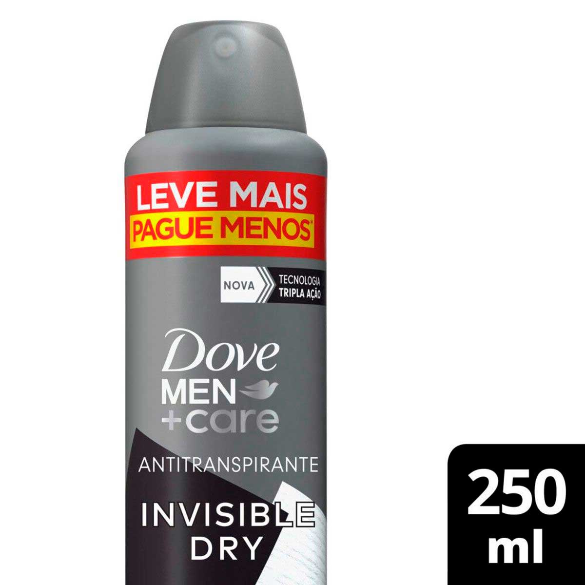 Antitranspirante Aerosol Dove Men+Care Invisible Dry 250 ml