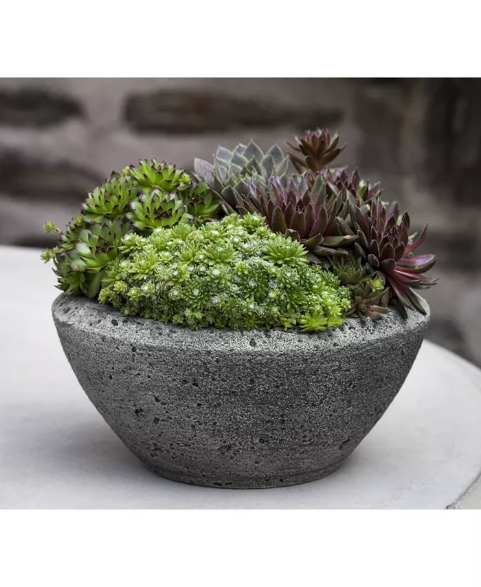 Campania International Rustic Lo Bowl Planter