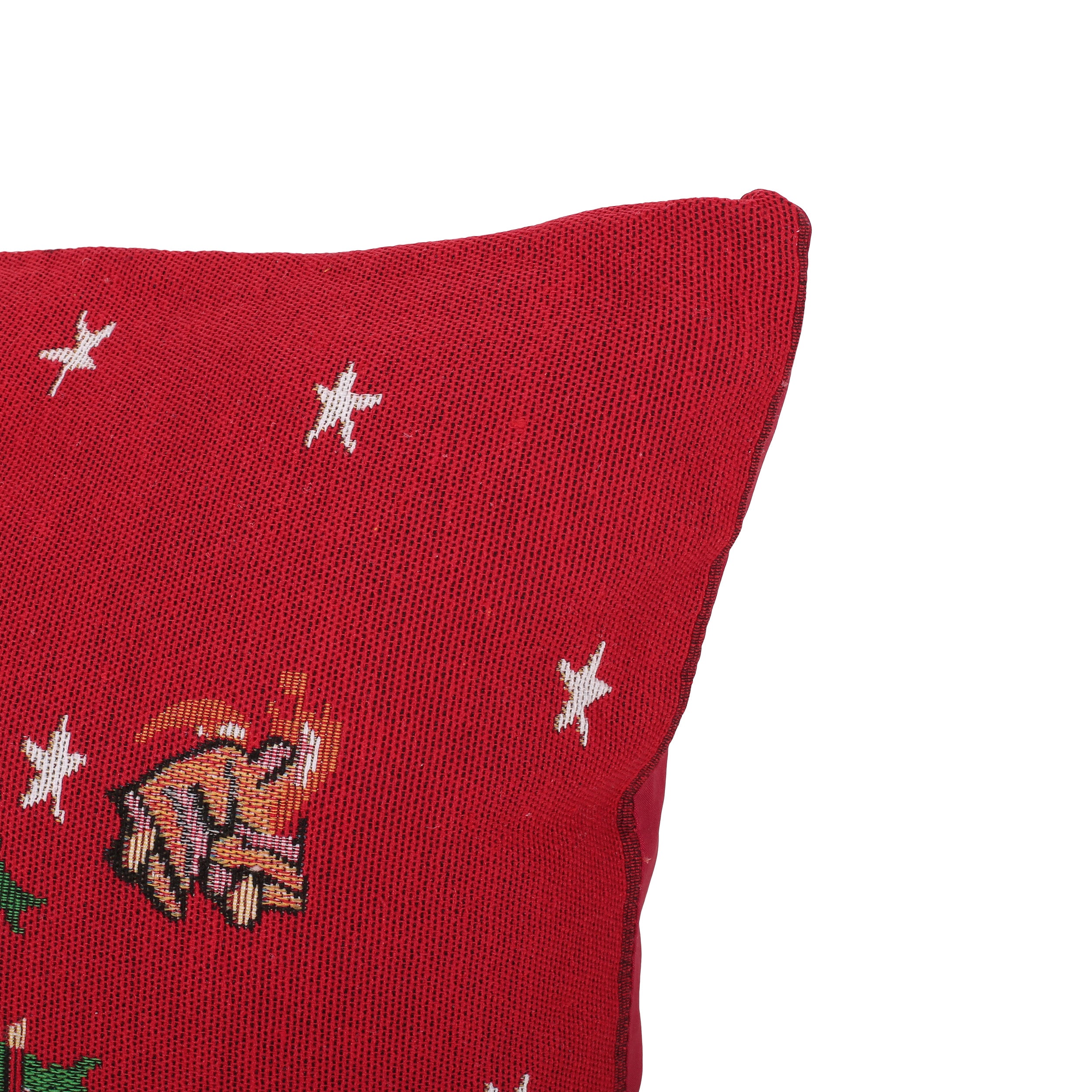 Benoit Modern Fabric Christmas Throw Pillow Cover