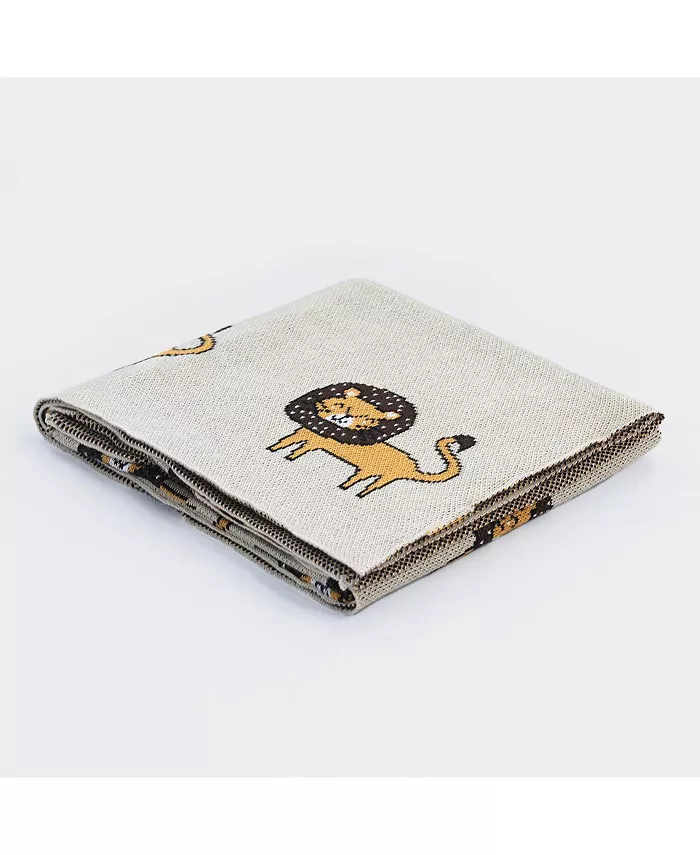 RocketBaby Cotton Baby Blanket Lion