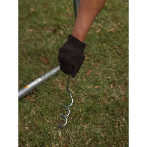 Jumpking Trampoline Anchor Kit And Adjustable Ladder Combo