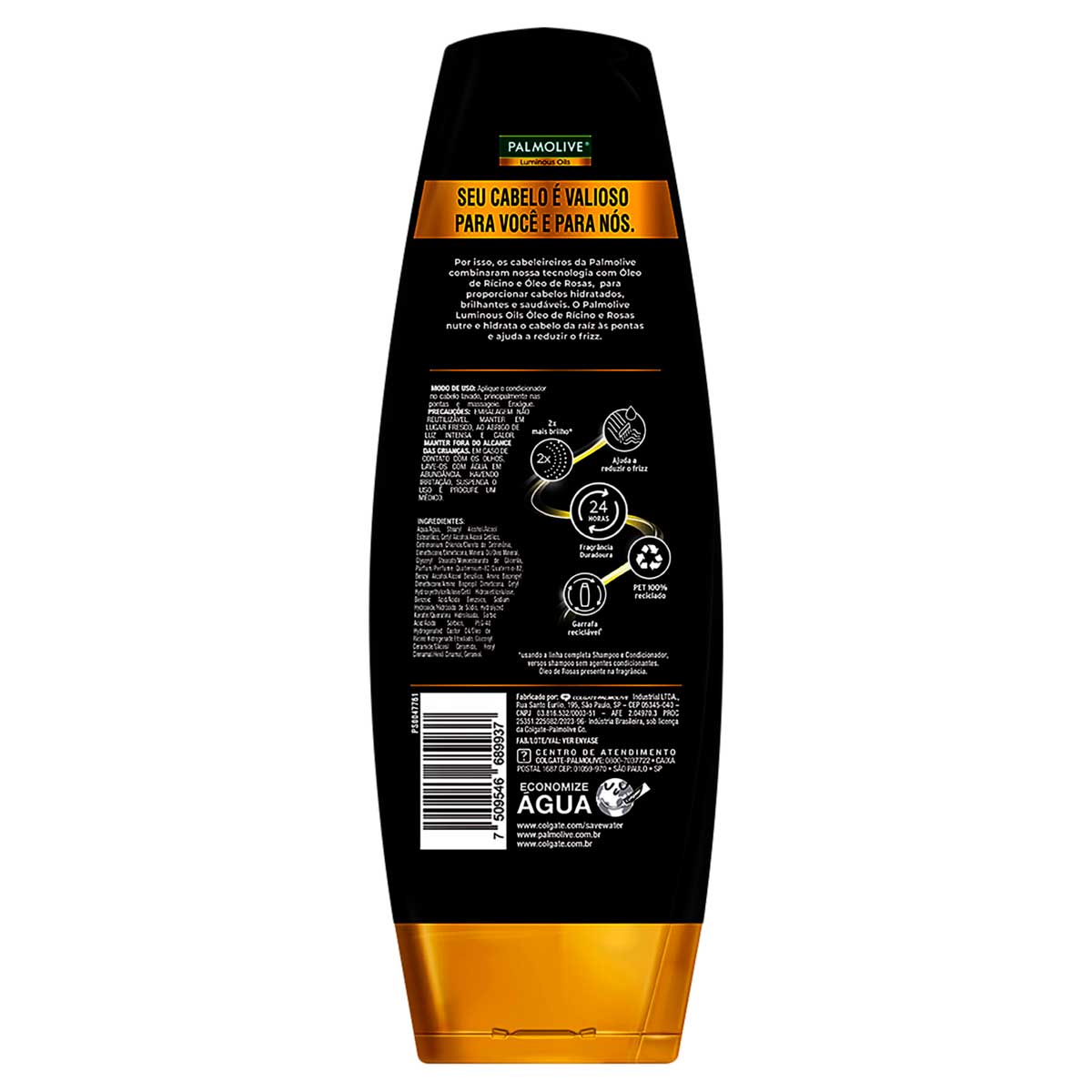 Condicionador Palmolive Luminous Oils Nutre e Hidrata 350ml