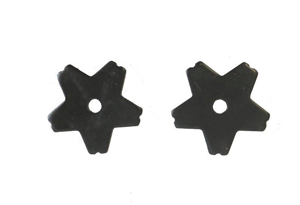 Spur Rowels Brass 1 1/16