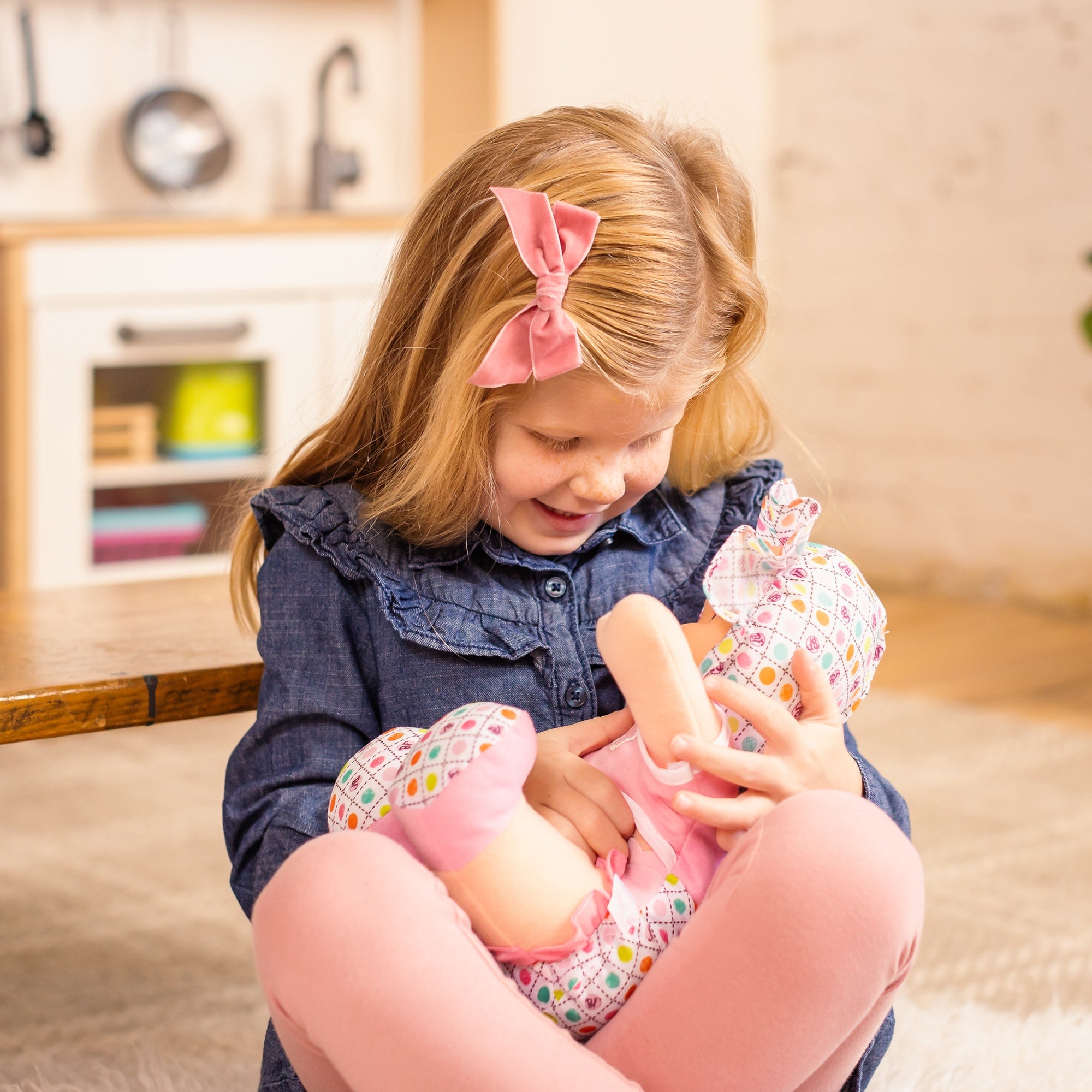 Baby's First Smartie Pants Pink Toy Doll  - All Ages