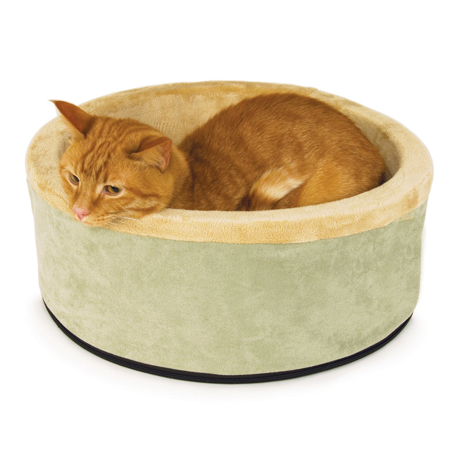 KandH Thermo Kitty Pet Cat Bed， Green