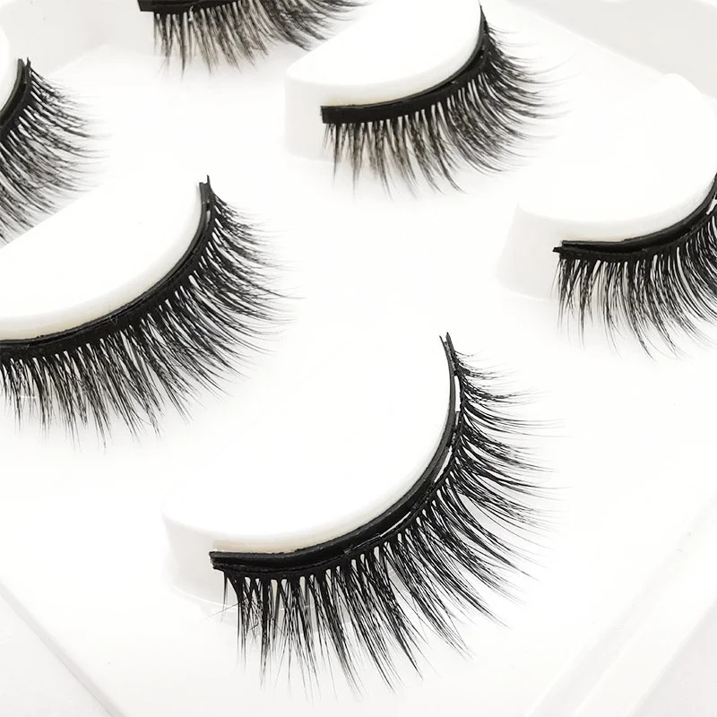 3 Pairs Magnetic Eyeliner and False Eyelashes Kit