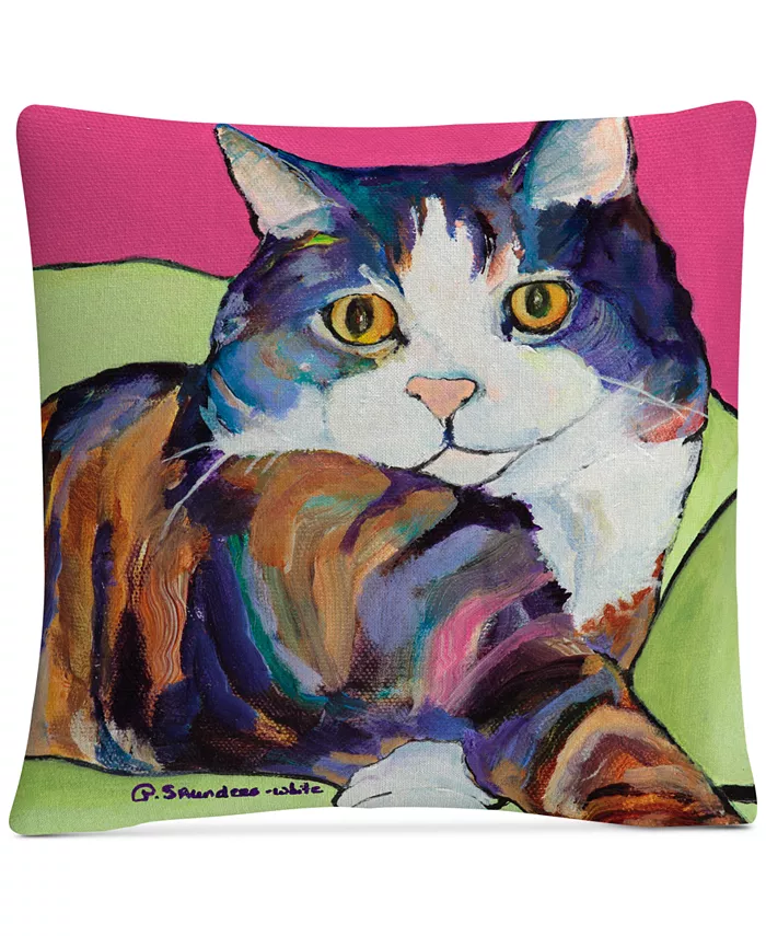 Baldwin Pat Saunders-White Ursula Decorative Pillow， 16
