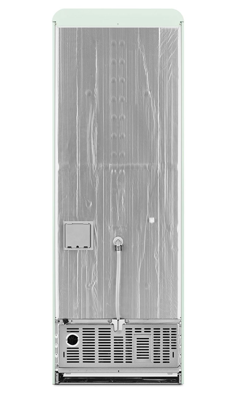 Smeg 50's Retro Style Aesthetic 18 Cu. Ft. Pastel Green Right-Hinge Bottom Freezer Refrigerator With Manual Ice Maker