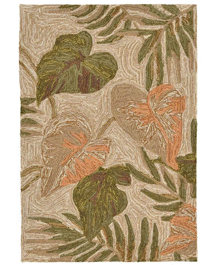 Liora Manne' Ravella Tropical Leaf Area Rug