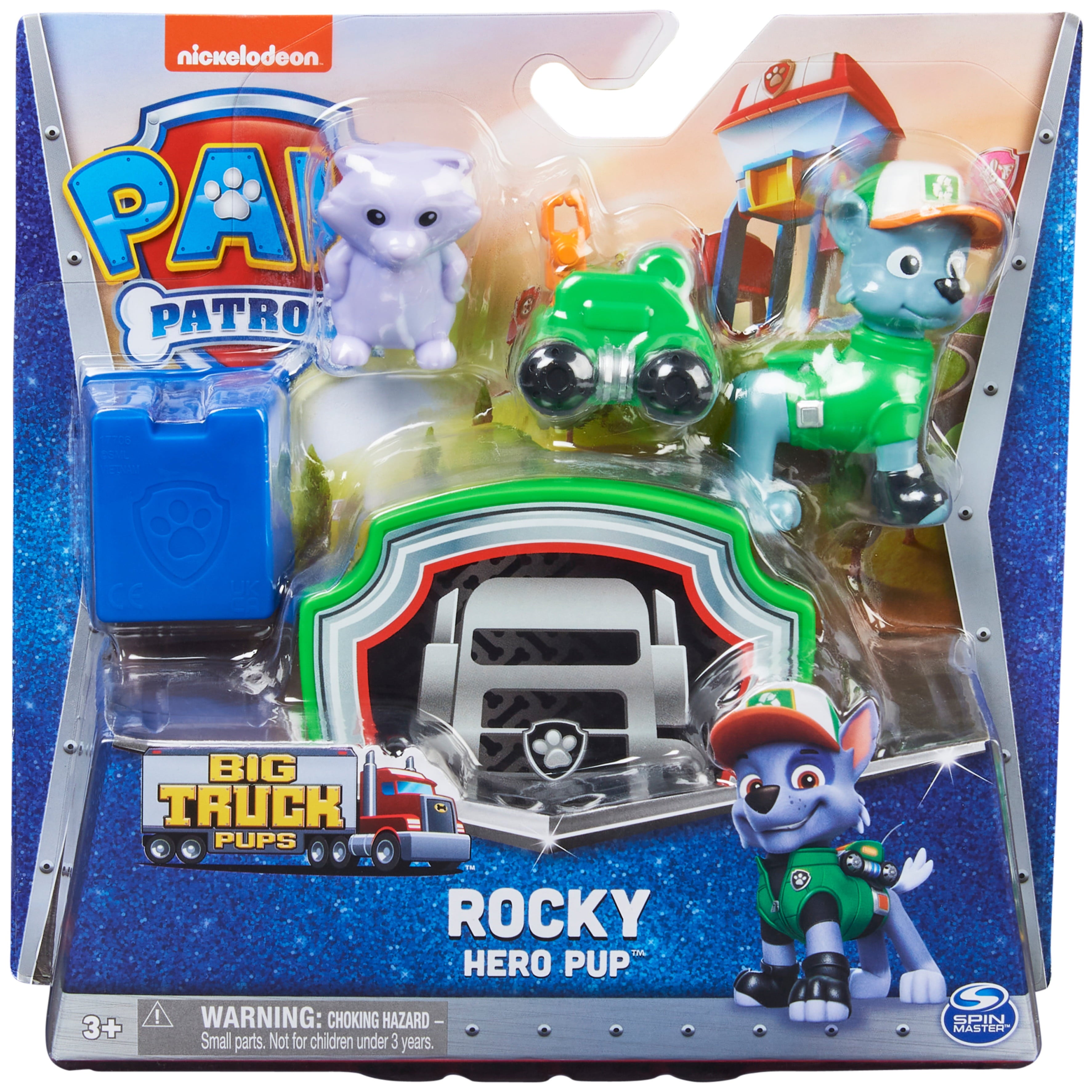 PAW Patrol， Big Truck Pups Rocky 2.5-inch Action Figure