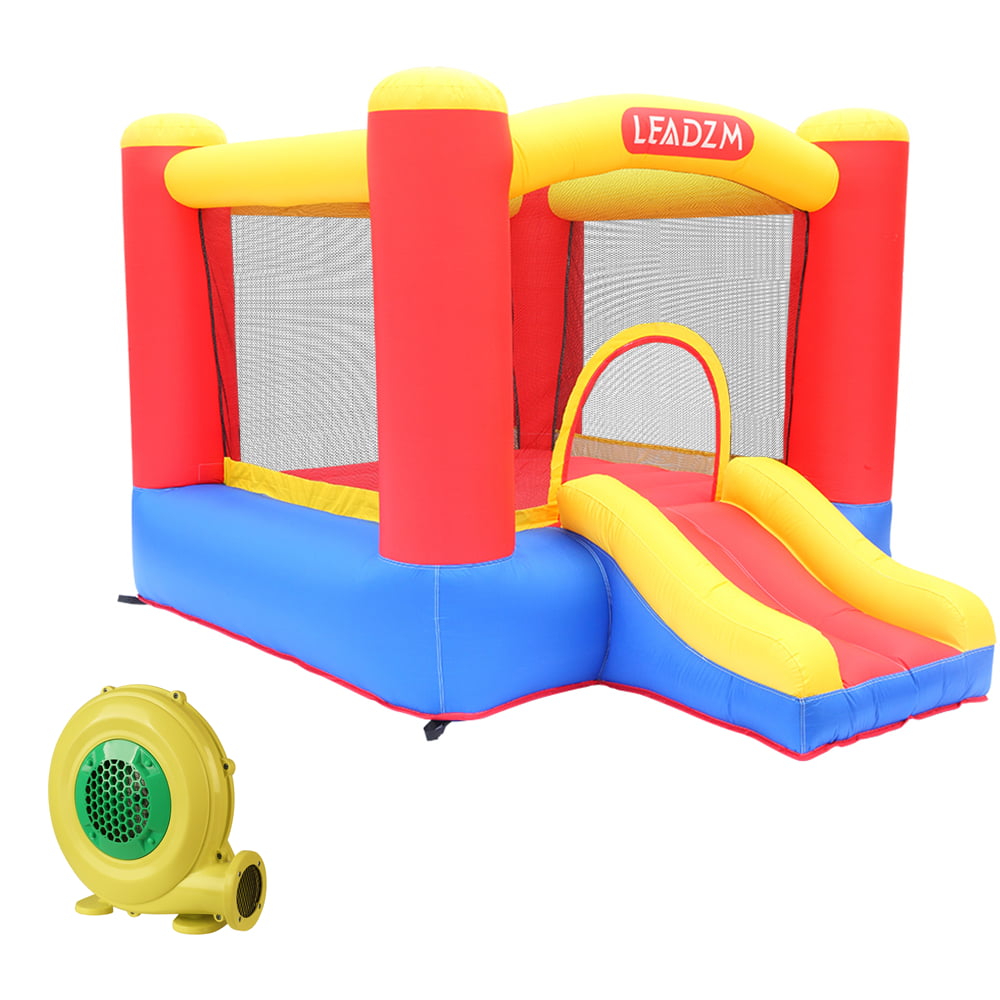 Winado Small Inflatable Bounce House Jumper Slide Castle with Blower