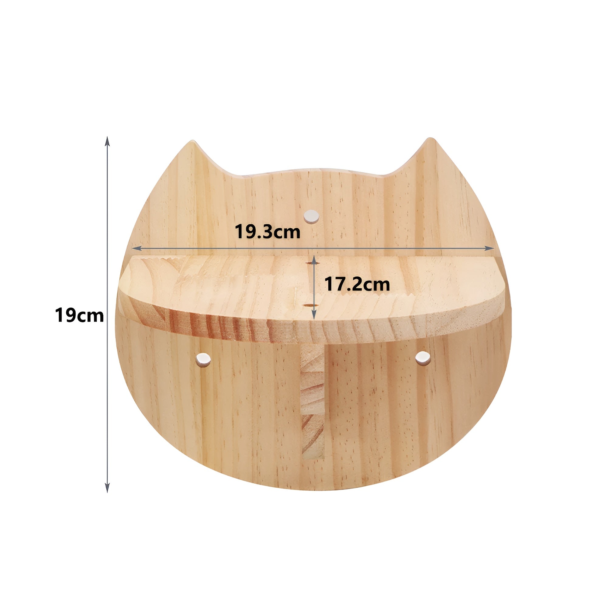 PurrMount Board | Wall-Mounted Cat Climbing Shelf with Scratching Post