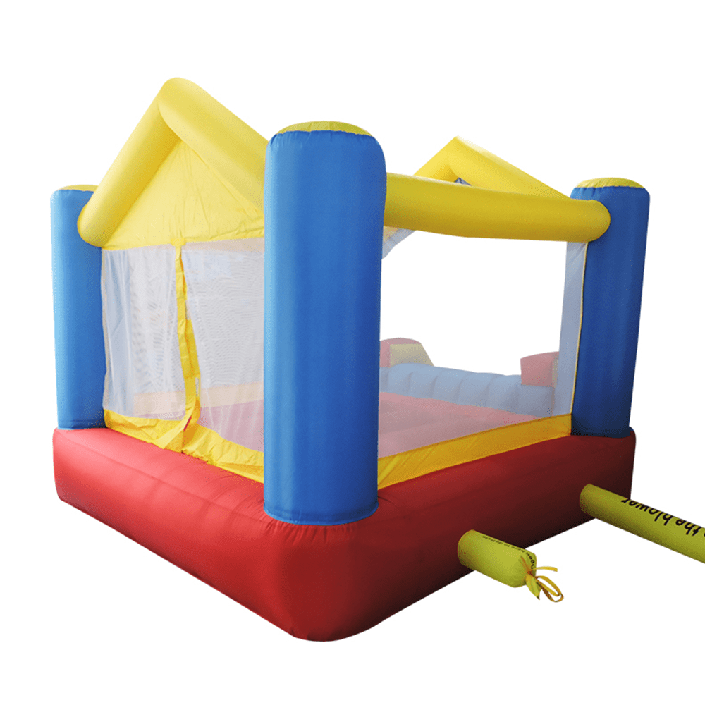 YARD Inflatable Kids Bounce House 11x9x8ft with Slide and Blower， Indoor Inflatable Bouncer Jumping House