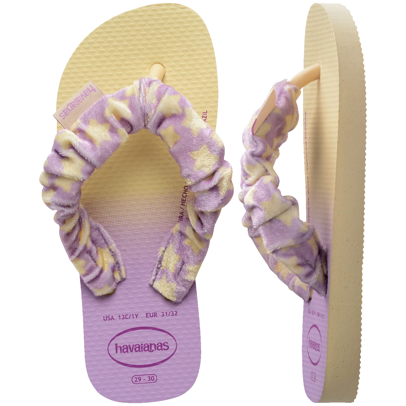 Chinelo Havaianas Infantil Fluffy