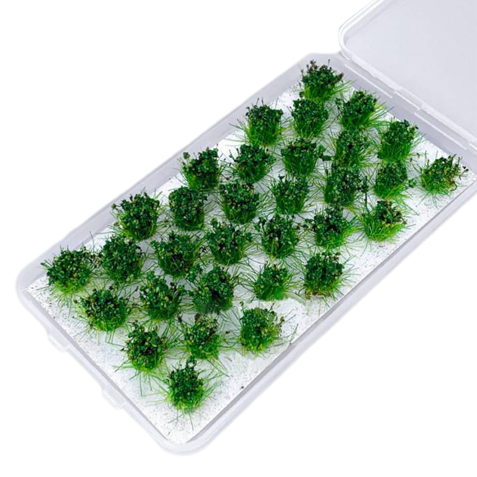 Cluster Grass Tufts Miniature Static Scenery Model Artificial Grass Railway 32 strains