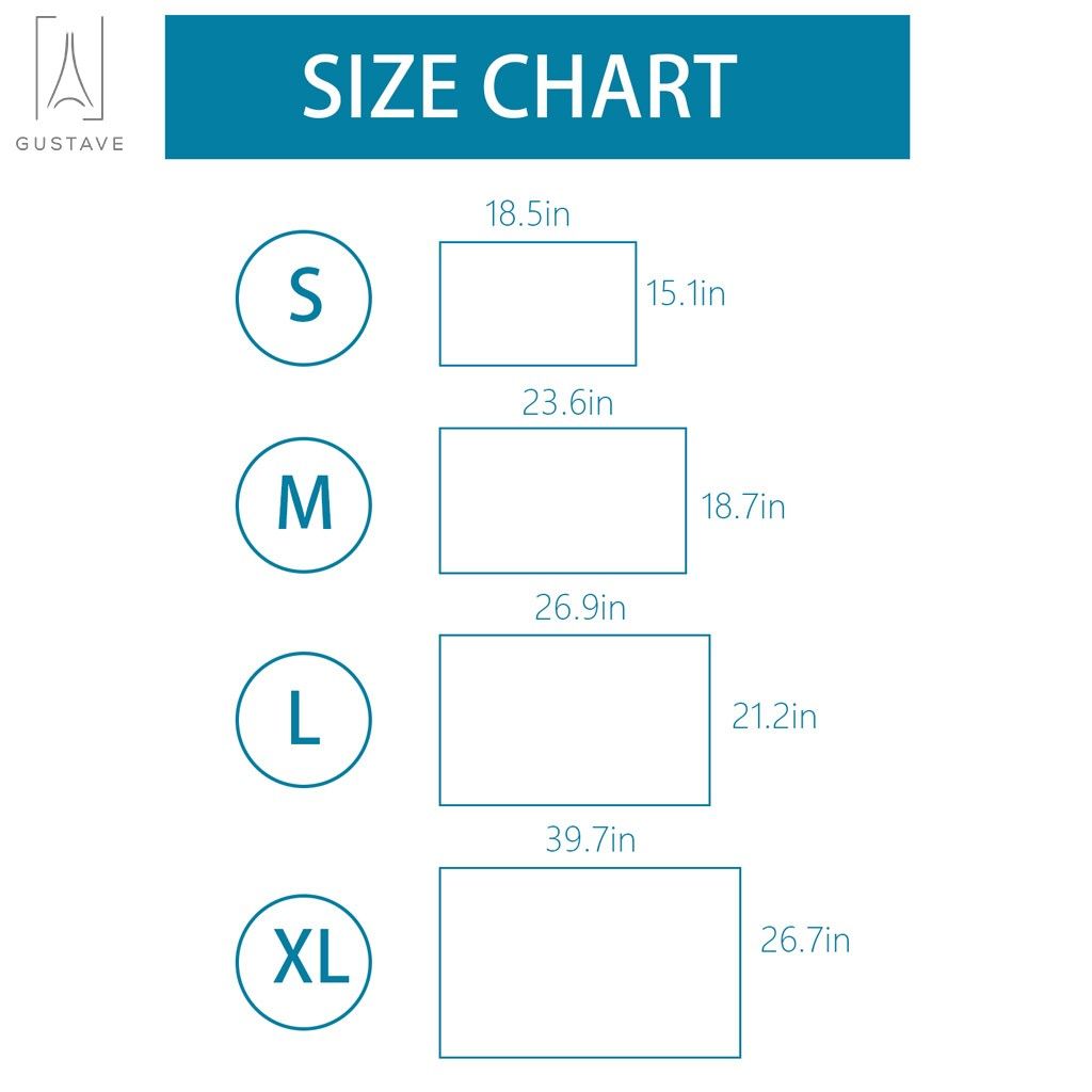 Gustave Summer Pet Self Cooling Mat for Dogs Cats Heat Relief Pad Breathable Ice Silk Surface Cooling Pet Bed Washable Comfort Blanket Sleep Mat 