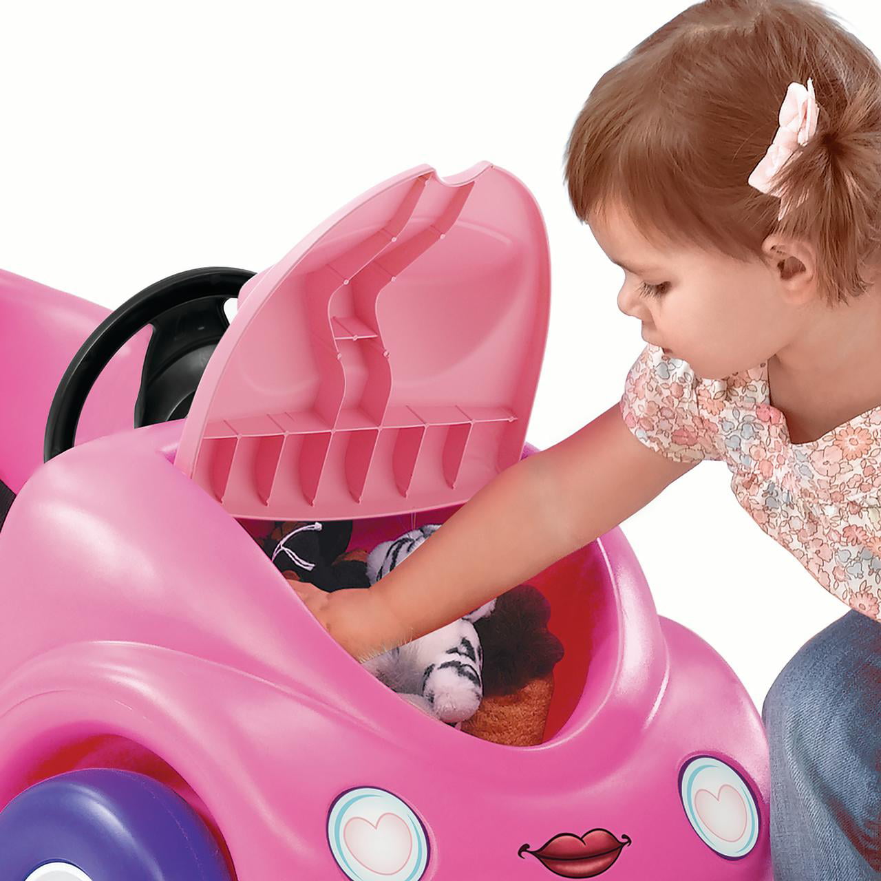 Step2 Push Around Buggy 10th Anniversary Edition Kids Ride On Toy Push Car， Pink