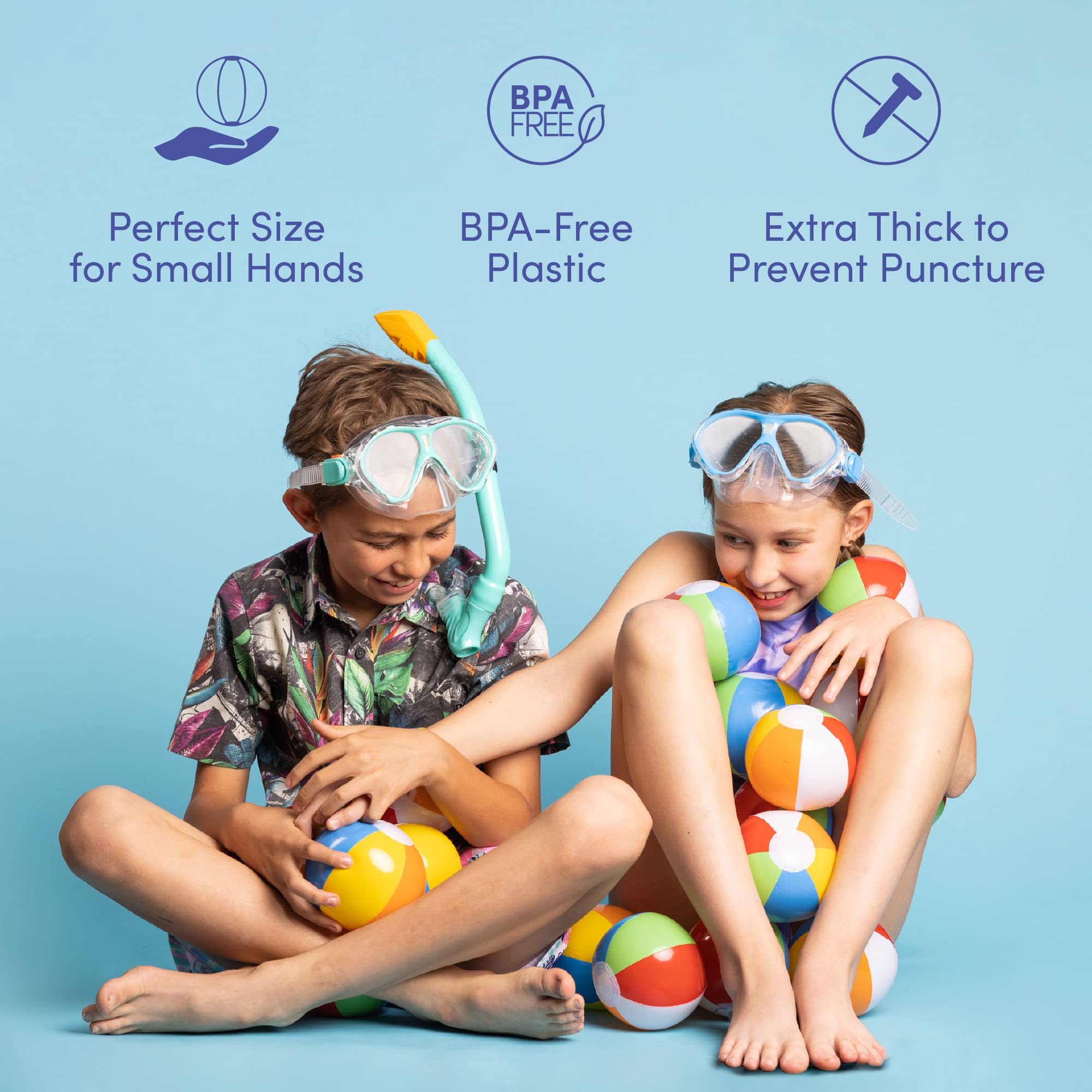 Inflatable Beach Balls for The Pool， Beach， Summer Parties， Gifts and Decorations