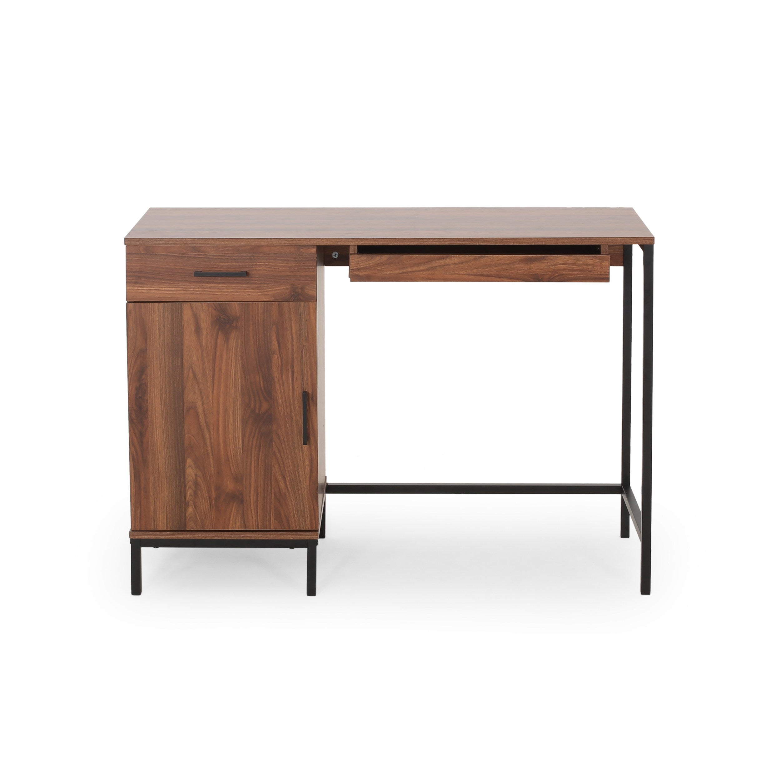 Jeanie Contemporary Faux Wood Computer Desk
