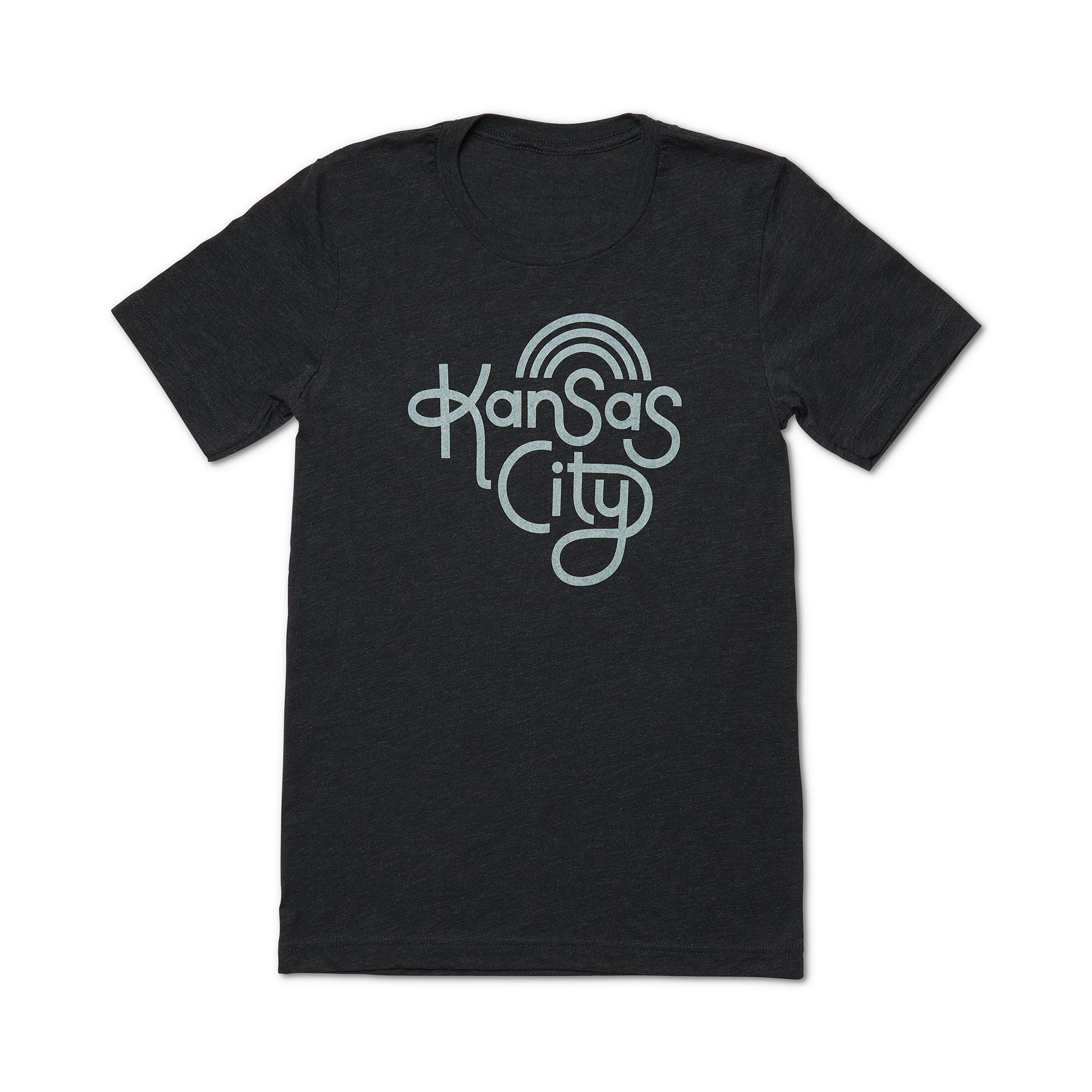 Retro Kansas City T-Shirt - Charcoal