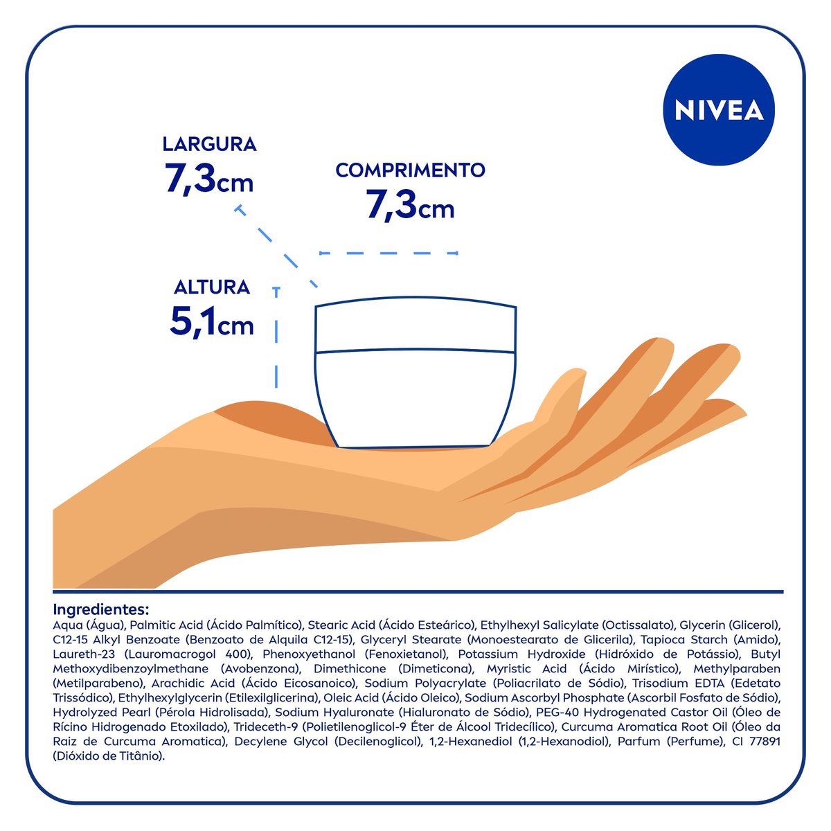 Hidratante Facial NIVEA Beleza Radiante 7 em 1 100g