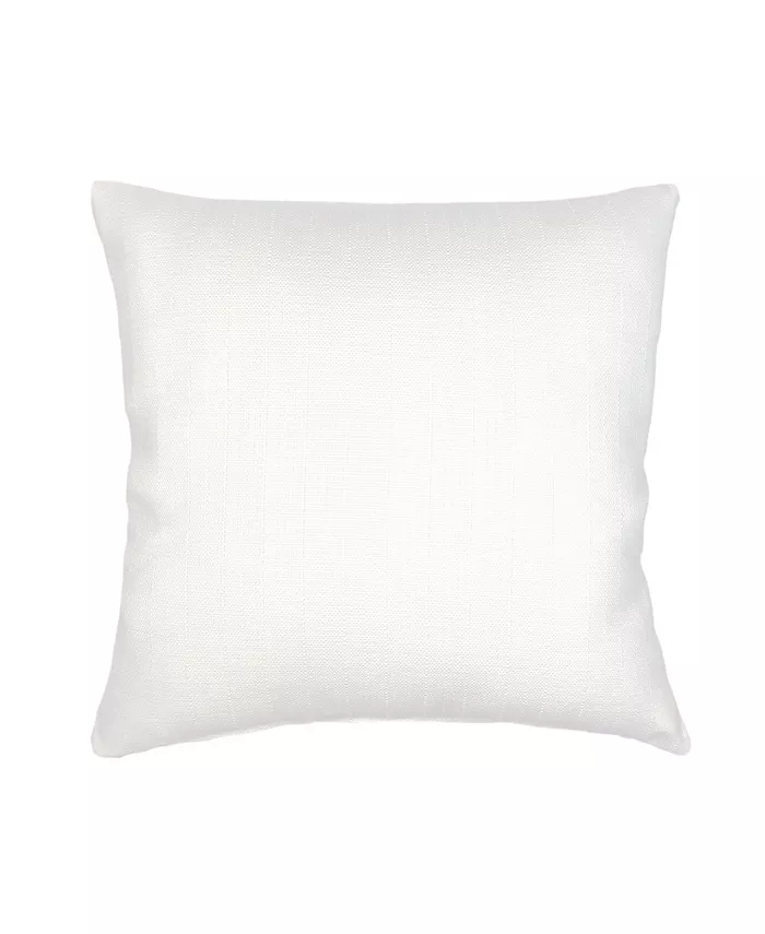 Anaya Home Summer Classic White Outdoor Large Pillow