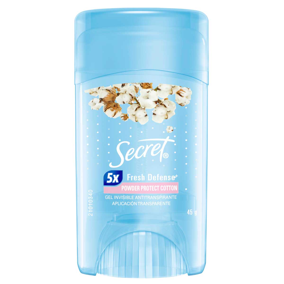 Desodorante Gel Antitranspirante Secret Algodao 45g