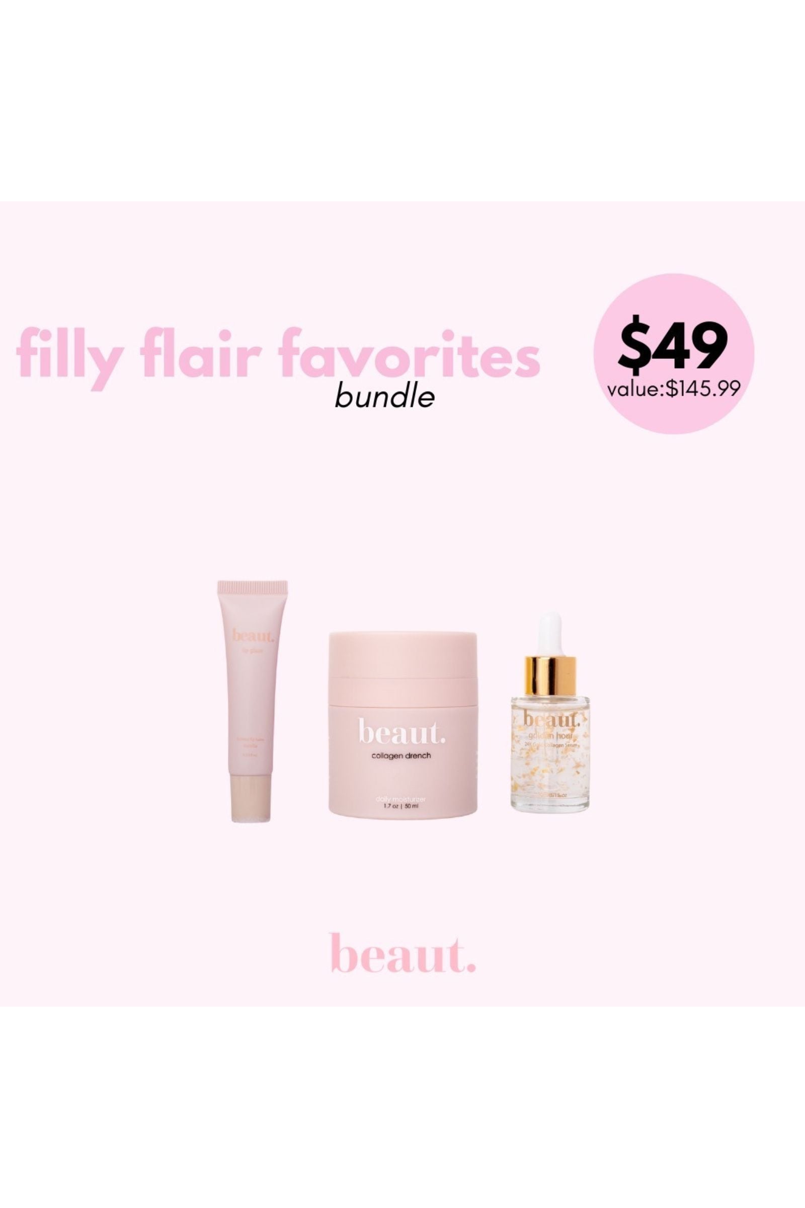 PRE-ORDER Beaut x Filly Flair Faves Bundle shipping apx 4/30
