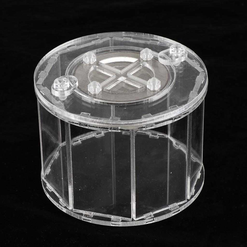 Acrylic ， Case ，Grasshopper Cage Tank， Bug Jar ， Catcher ，Small