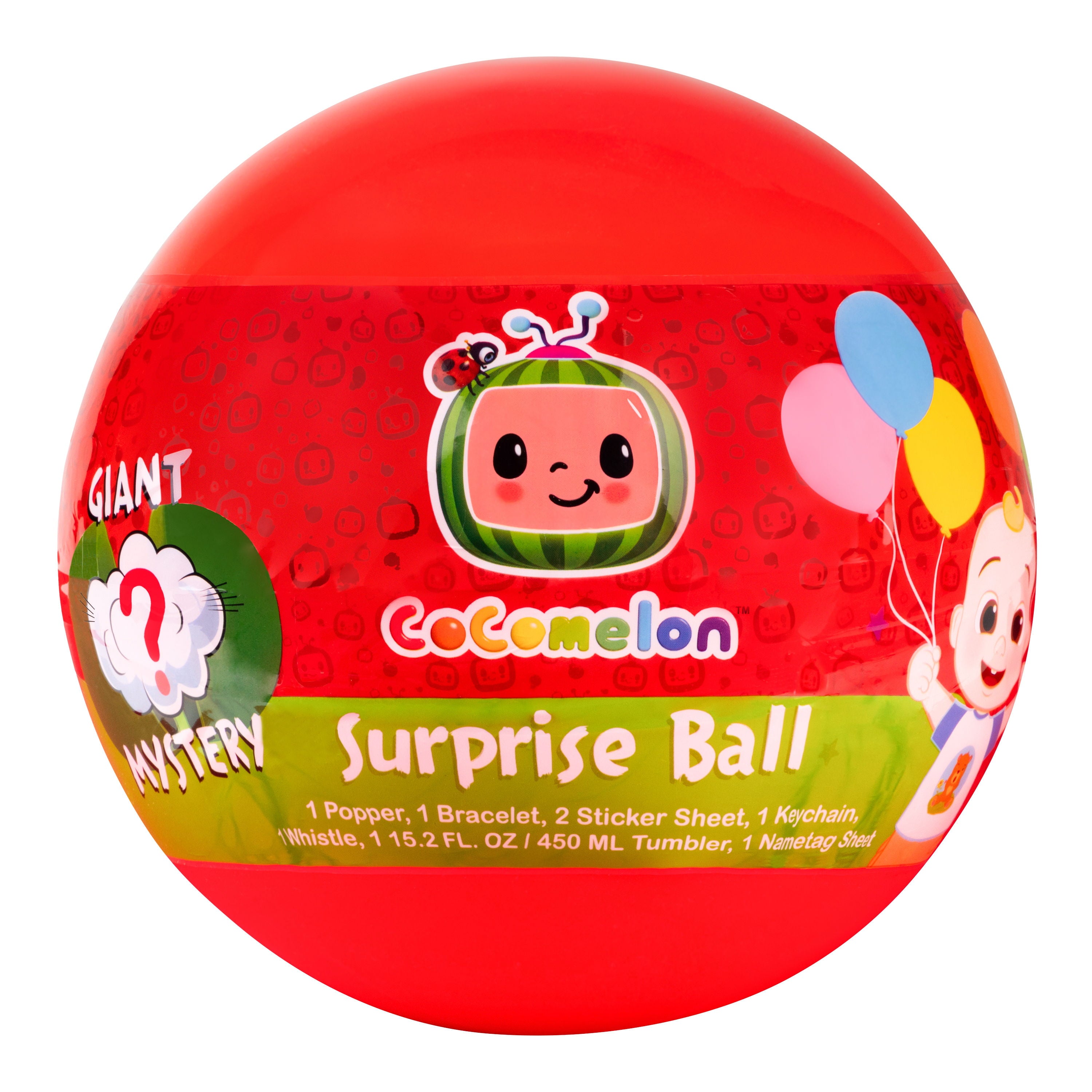 Cocomelon 8 Piece Accessory Surprise Ball for ages 3 and up