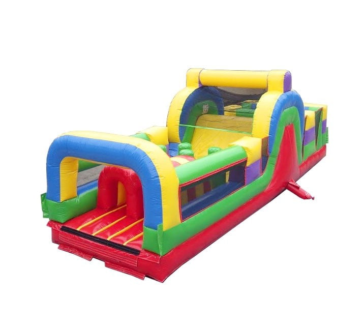 TentandTable Commercial Inflatable Obstacle Course， Retro