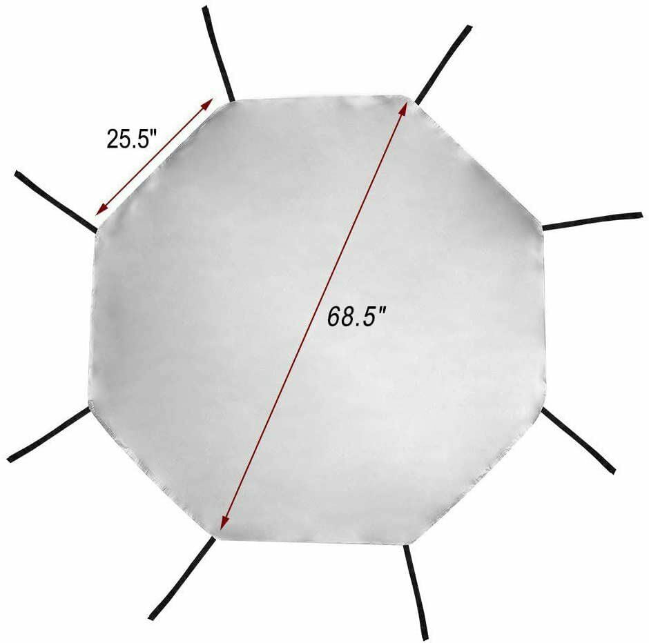 Dog Playpen Cover - Sun/Rain Proof Dog Pen Cover Provide Shade and Security Outdoor Indoor， Fits 24