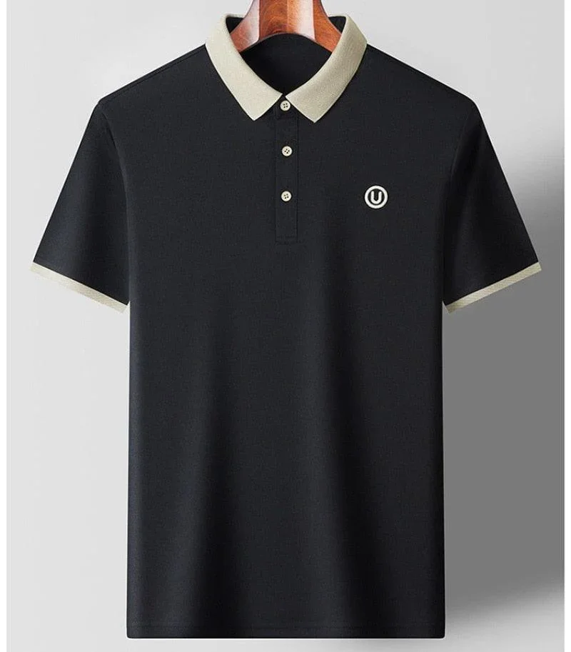 Camiseta Polo em Seda Gelo - Huracán / Descubra a Exclusiva Camiseta Polo em Seda Gelo que une  Elegância e Conforto em Uma Só Peça!