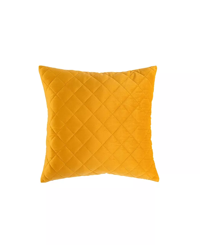 Lush Dandeacutecor Diamond Velvet Decorative Pillow， 20
