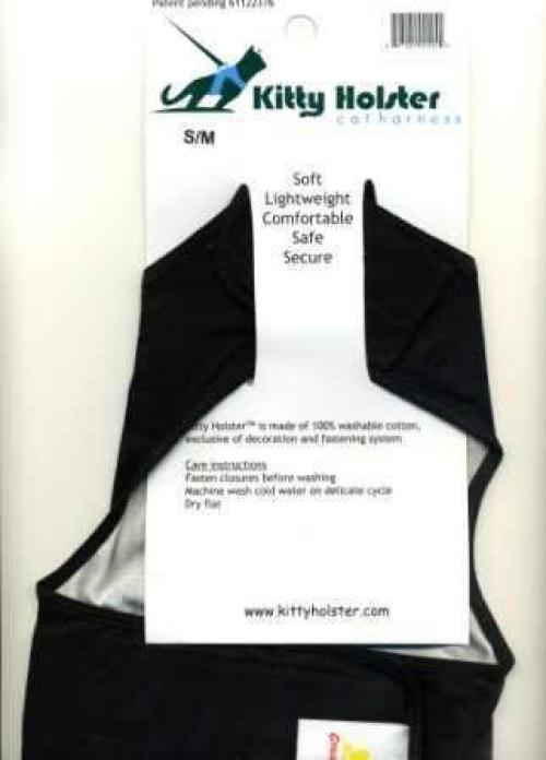 Kitty Holster X-Small Cat Harness， Denim Blue