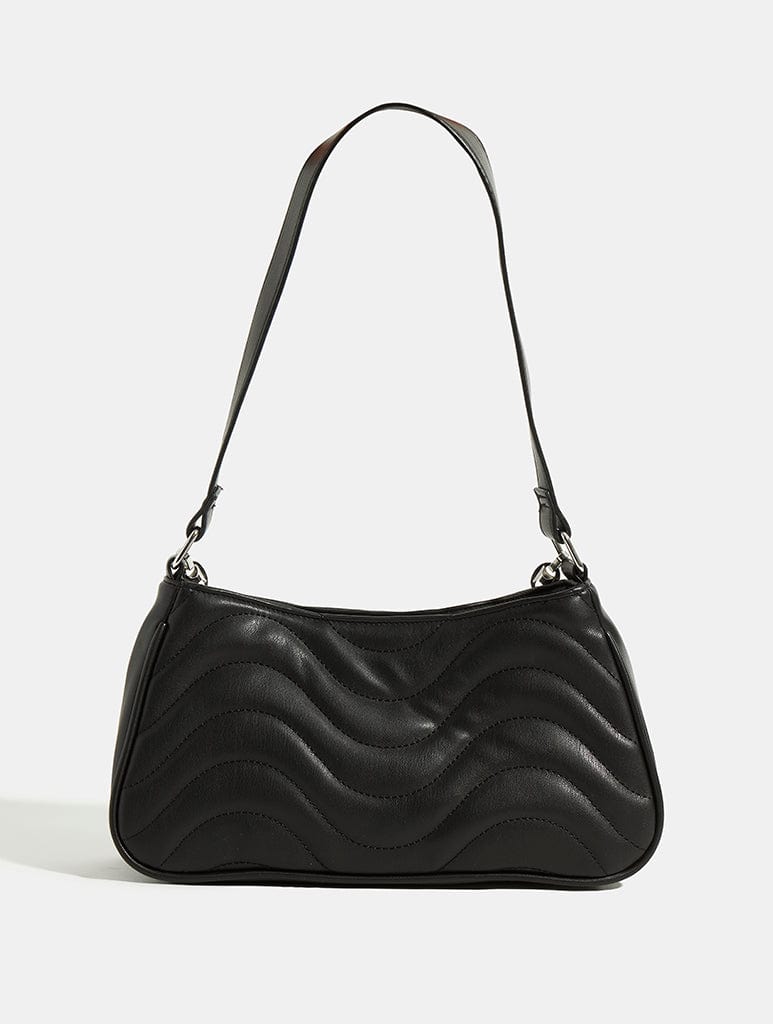 Elysian Noir Chain Shoulder Bag