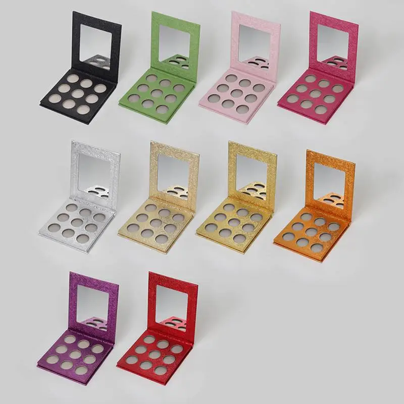 Free Combination Custom High Pigment 9 Color Eyeshadow Palette