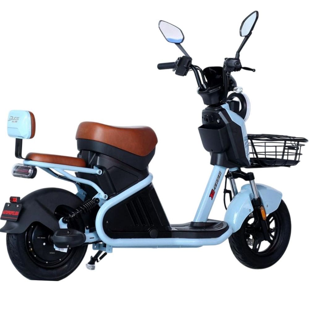 Scooter Bicicleta Elétrica 1000W com Entrada USB E-Trek Duos Azul