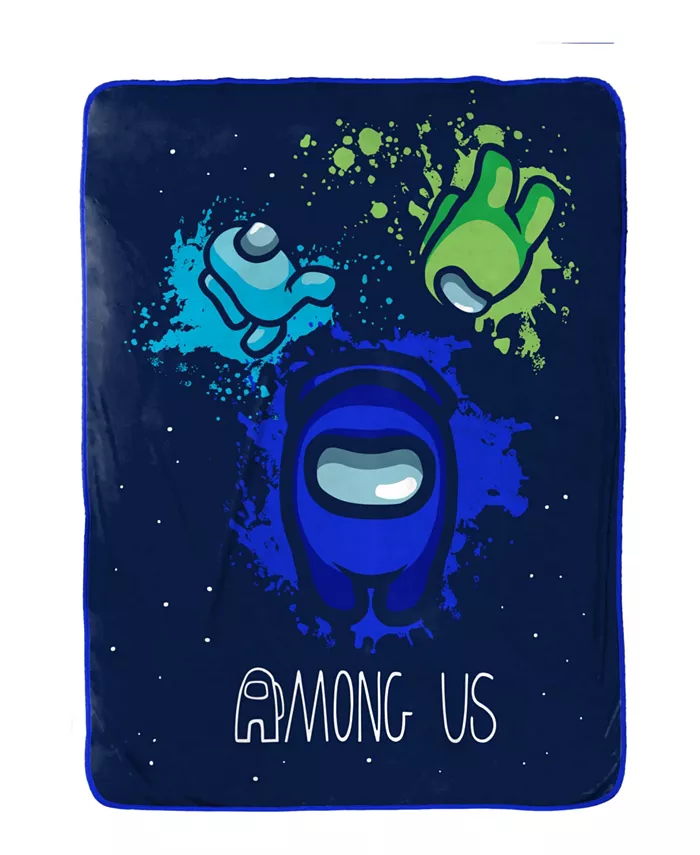 Jay Franco Among Us Space Toss Silk Touch Throw， 60